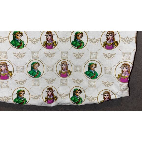 Nintendo The Legend of Zelda Link Handmade Reversible Tote Bag - Picture 12 of 16